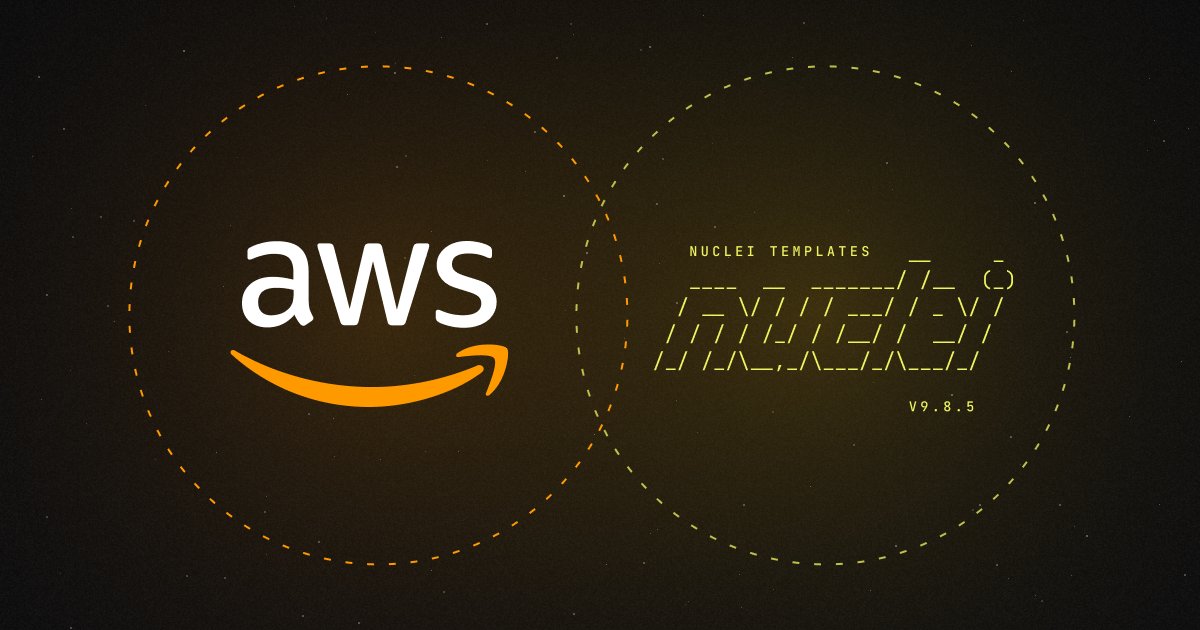 princechaddha's tweet image. I'm thrilled to announce the release of Nuclei Templates v9.8.5!
This latest version includes some fantastic new AWS cloud review templates. Now, both companies and pentesters can use Nuclei to review AWS cloud configurations effectively.
Check it out and let me know what you…