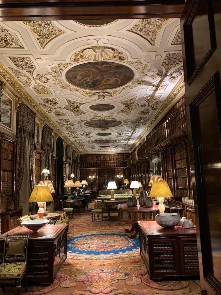 “Education is not something you can finish.” I.Asimov 📷Library, Chatsworth House