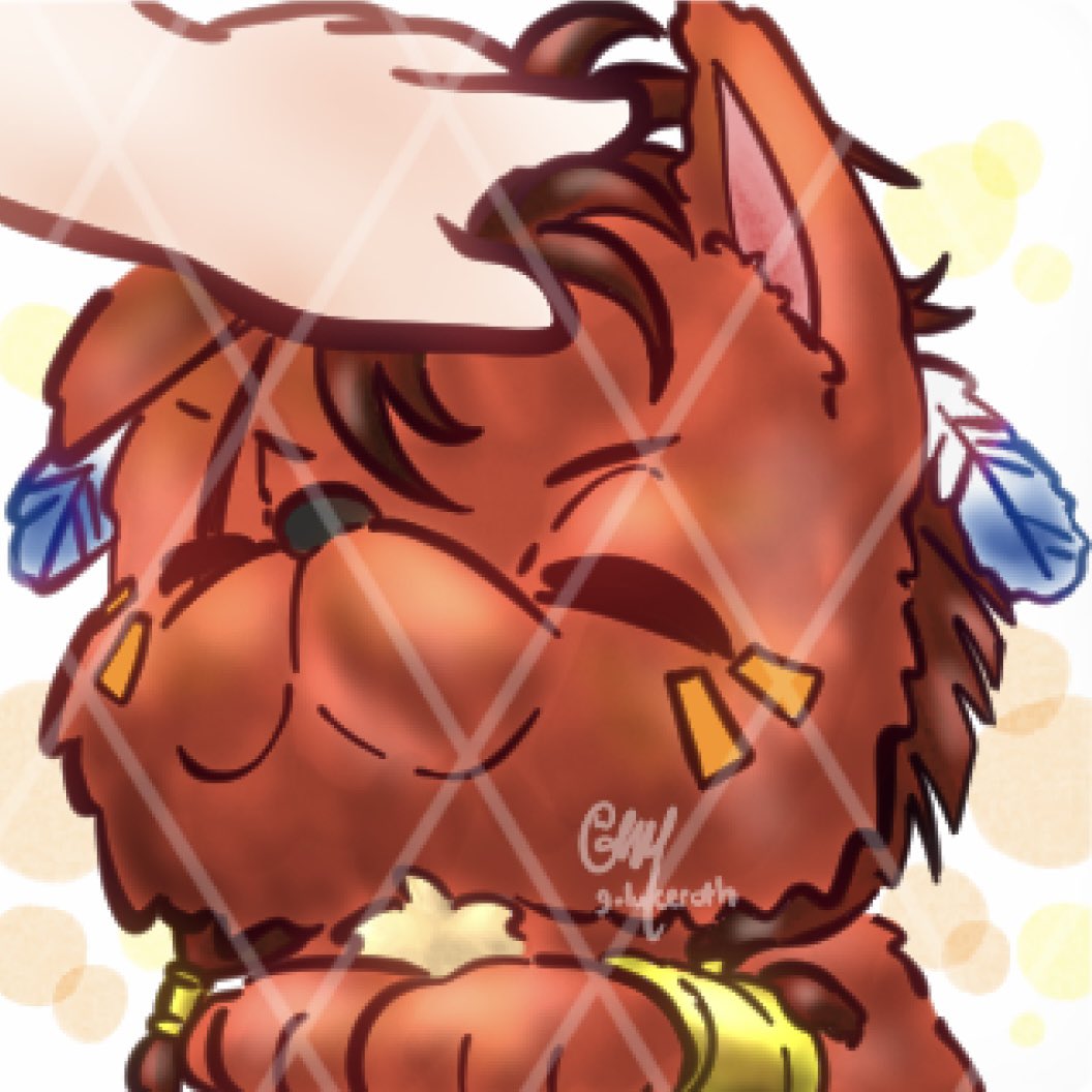 g_luceroth's tweet image. Best boi in #FF7  #RedXIII #Nanaki #fanart #chibistyle #FF7Rebirth #FF7R
