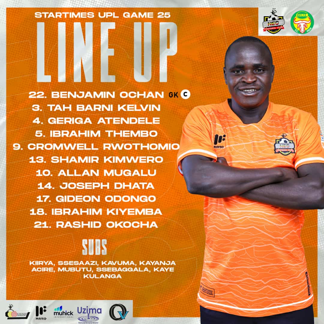 bbkigalifm's tweet photo. 🇺🇬#UgandaPL|#Matchday 25

FT Express 1-2 Kitara FC 
 ⚽️Isaac Waigona [P] 18'|Denis Omedi 11',Kabon Living 90+8'

🆙Next|18:00'

NEC FC x Bul FC
🏟Omondi-Lugogo

📊Standings

1.Kitara FC 47pts +19
2.Vipers FC 46pts +21(-1 match) 
2.Bul FC 46pts +15(-1 match) 

#MuriSiporonIgitego https://t.co/nhNQb9gU6e