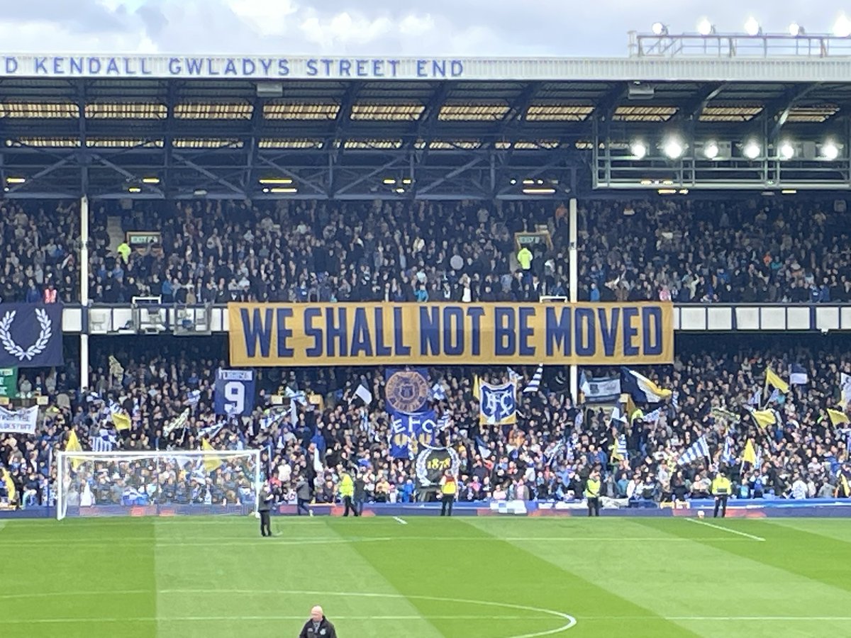 Graeme_EFC1878's tweet photo. At the start of the season i had seen 98 Merseyside derbies &amp; 979 1st team games at Goodison. 
I was hoping that we would be at Anfield first, &amp; get at least 2 home cup ties.
With the home derby being rearranged, tonight marks my 100th derby &amp; 1,000th 1st team game at Goodison https://t.co/BxtwQNAKaB