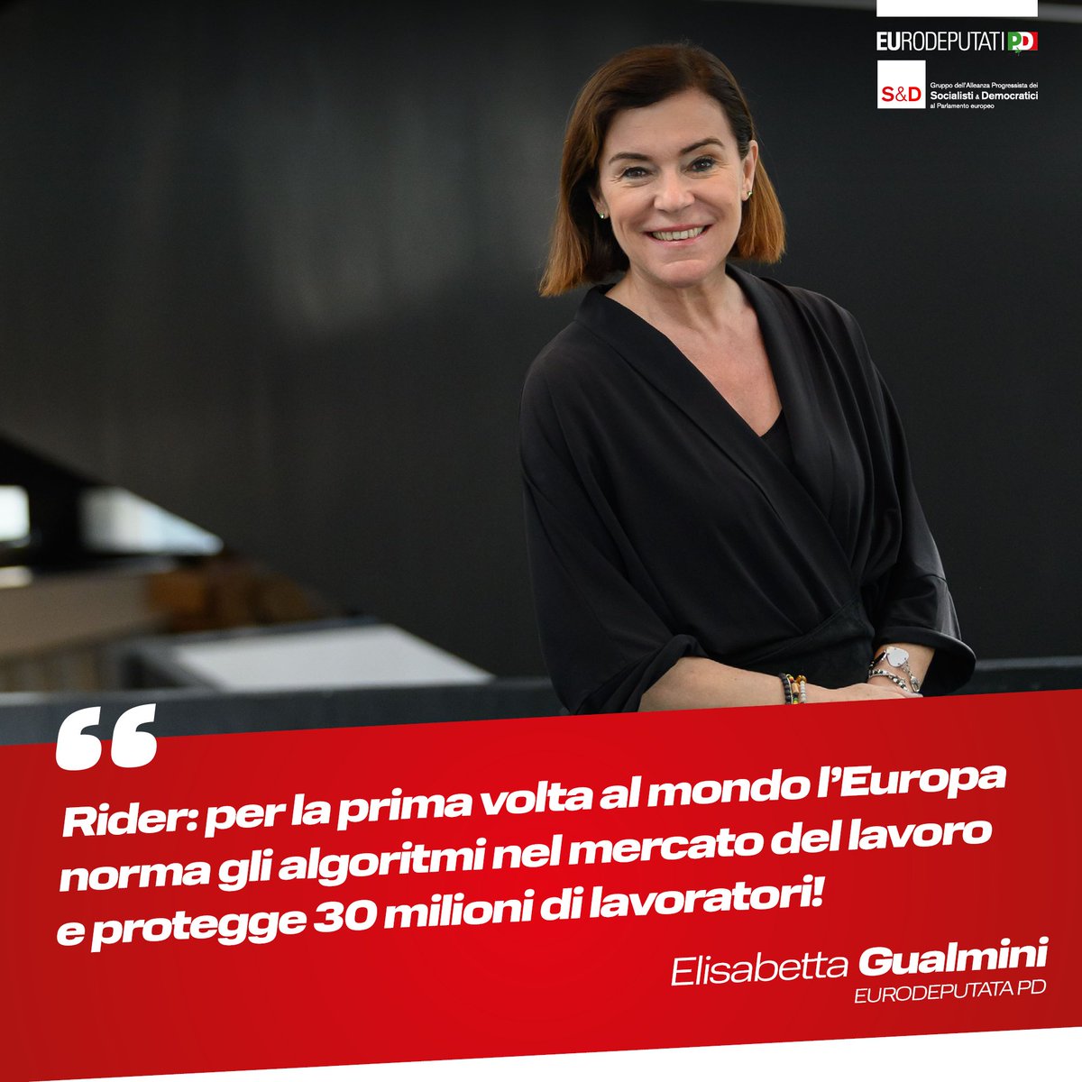 Approvata in plenaria la direttiva sui #rider! Quando il Parlamento europeo agisce con determinazione, l'#UnioneEuropea riesce a toccare la carne viva delle persone e a cambiare in meglio la vita dei suoi cittadini. In questo caso a proteggere oltre 30 milioni di lavoratori! Si…