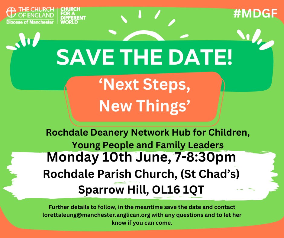 Loretta Leung MDGF Deanery Enabler Rochdale tweet media