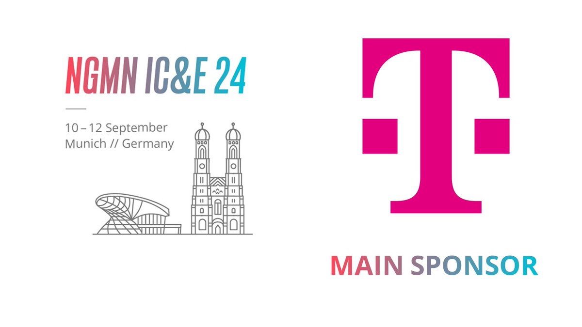 Now it's your opportunity to engage and collaborate with @deutschetelekom, the main sponsor of our IC&E 24 event in Munich from 10-12 Sep, to enhance your impact and expand your reach to a dedicated audience of high-level experts. Learn more about IC&E: ice.ngmn.org