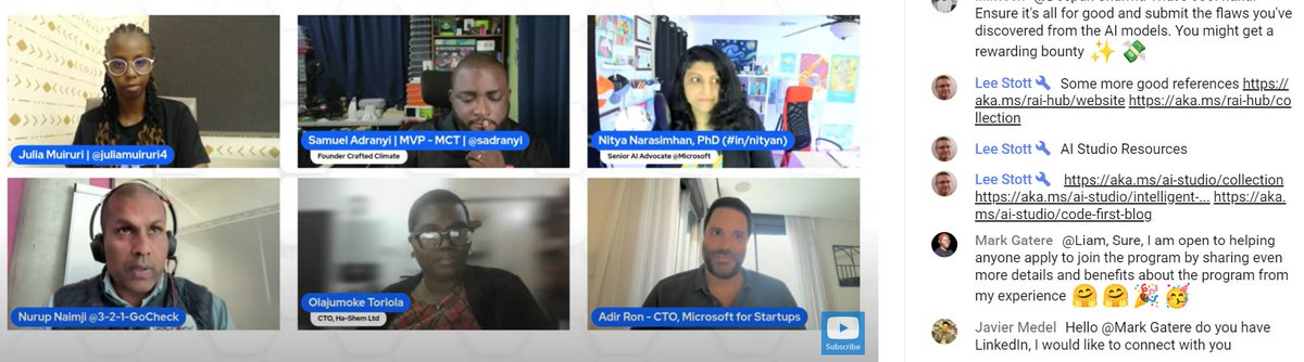 lee_stott's tweet photo. Great discussions on Startup Assemble with Microsoft Startups and Founders #MSFTStartup #MSFTReactor https://t.co/bjpZsvvpc3 https://t.co/c2BEVkn0Aq