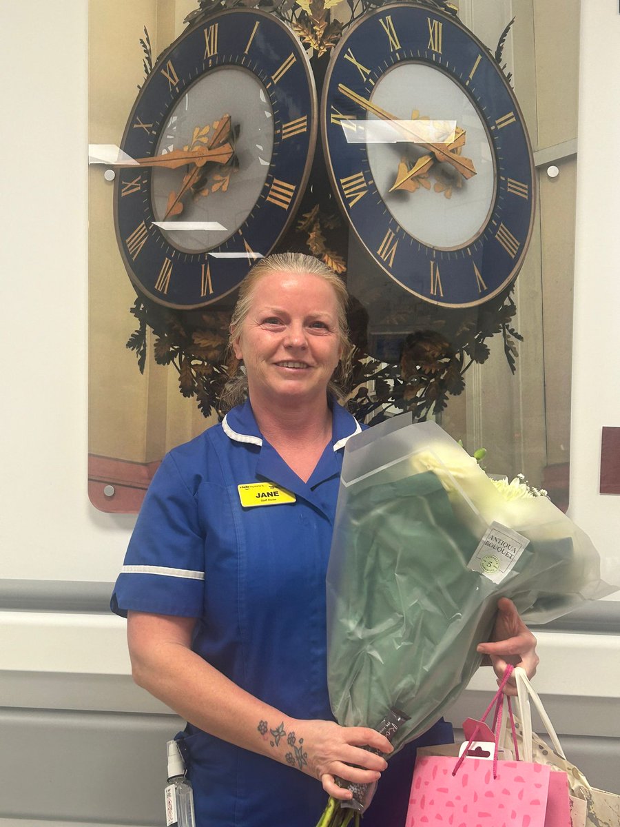 Best wishes to Jane in her new adventures. A massive thank you from all staff on the unit for all your hard work and efforts during your time on CAU/FrailtySDEC. You will be missed!