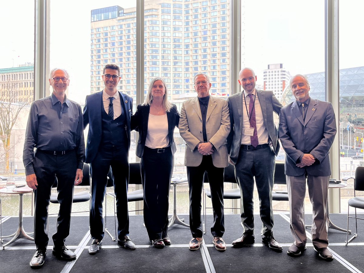 Honoured to follow the inspiring opening session with @fbouchard @BullTabatha & Maydinne Andrade of @CanBlackSci, and to help this crew unpack and reflect on Budget 2024 as R$ conf kicks off in Ottawa today. Thanks, Paul Dufour, for teeing up Laurent, Omer, Dave and me.