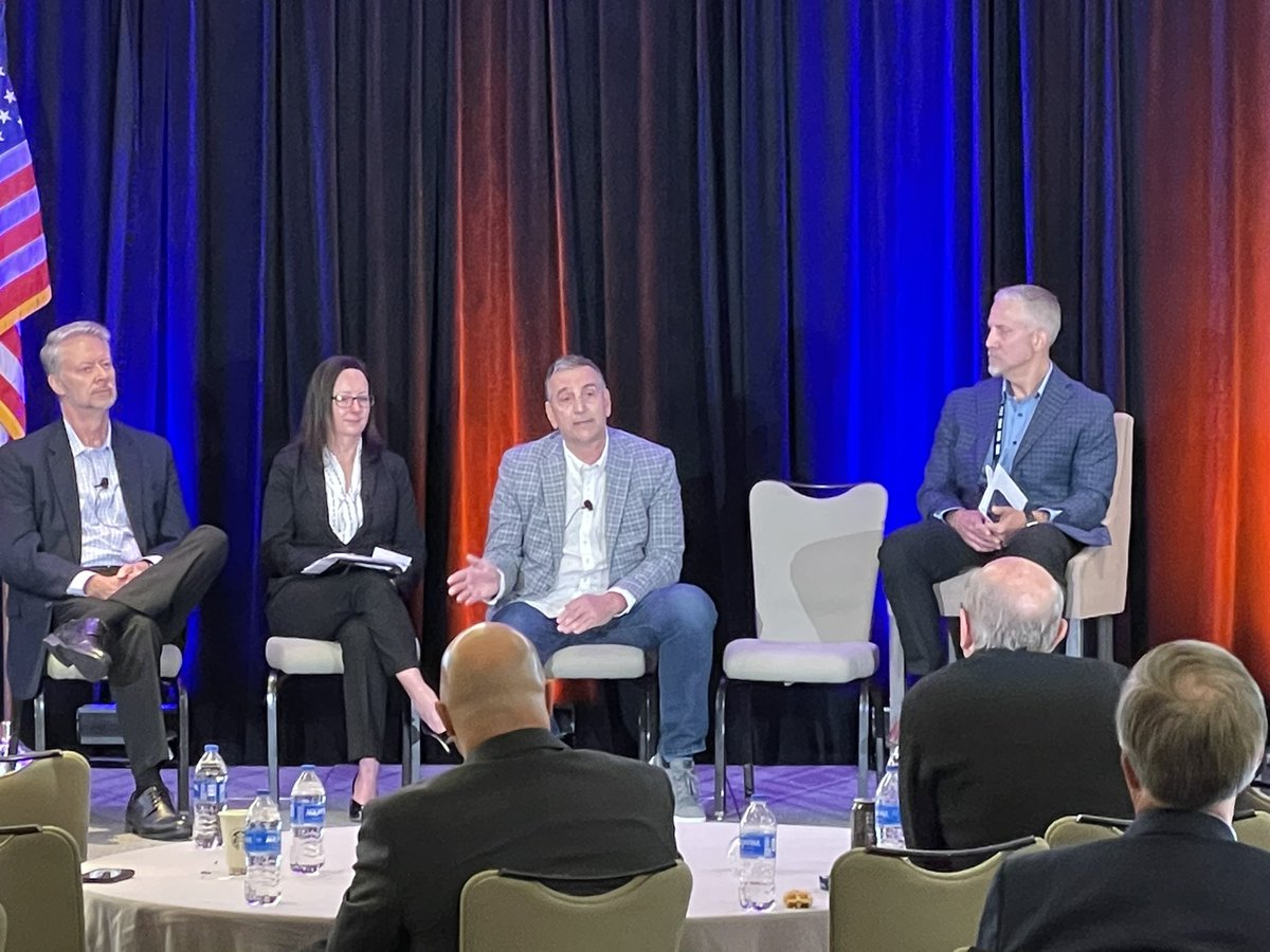 SIAA Spring Business Meeting - Day 2. Many discussions regarding the factors that contribute to the ongoing success of the Alliance. Tim Carlson, Kristin Collins, Larry Rose  and Ian Exelbert are the current panel.