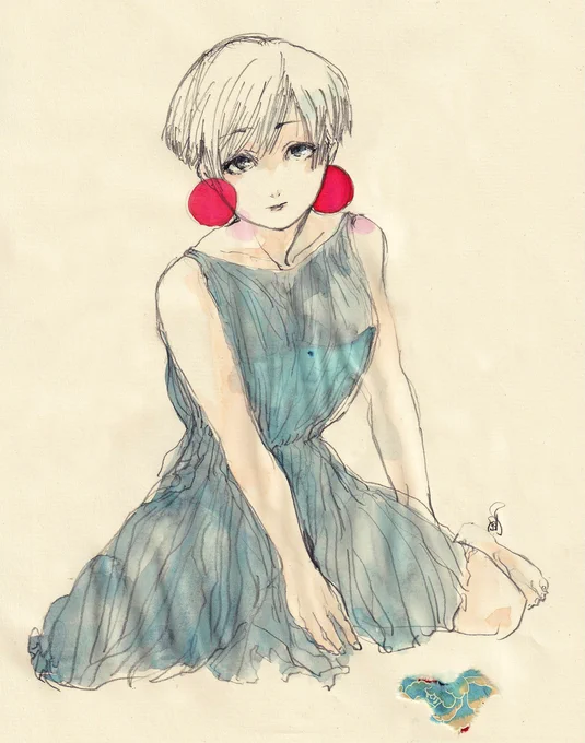#オリジナルイラスト 