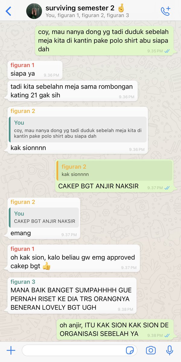 swithluckystar's tweet photo. beginlah kira-kira isi percakapan group chat salah satu peer angkatan 22 setelah tau the nation crush di fakultas mereka taken 💔 https://t.co/79GUJsBmPh