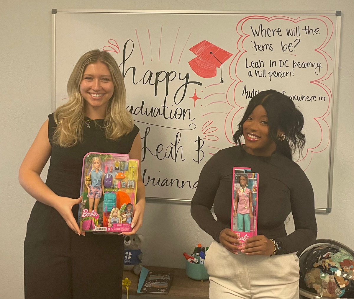 AZCouncilHSP's tweet photo. Join us in bidding farewell to our incredible @ASUSocialWork #PAC interns, Audrianna and Leah!  It's their last week with us, and we couldn't be more grateful for their hard work, dedication, and passion for making a difference. We know you will do amazing things! Congrats! #MSW https://t.co/CNQIYx8jp2