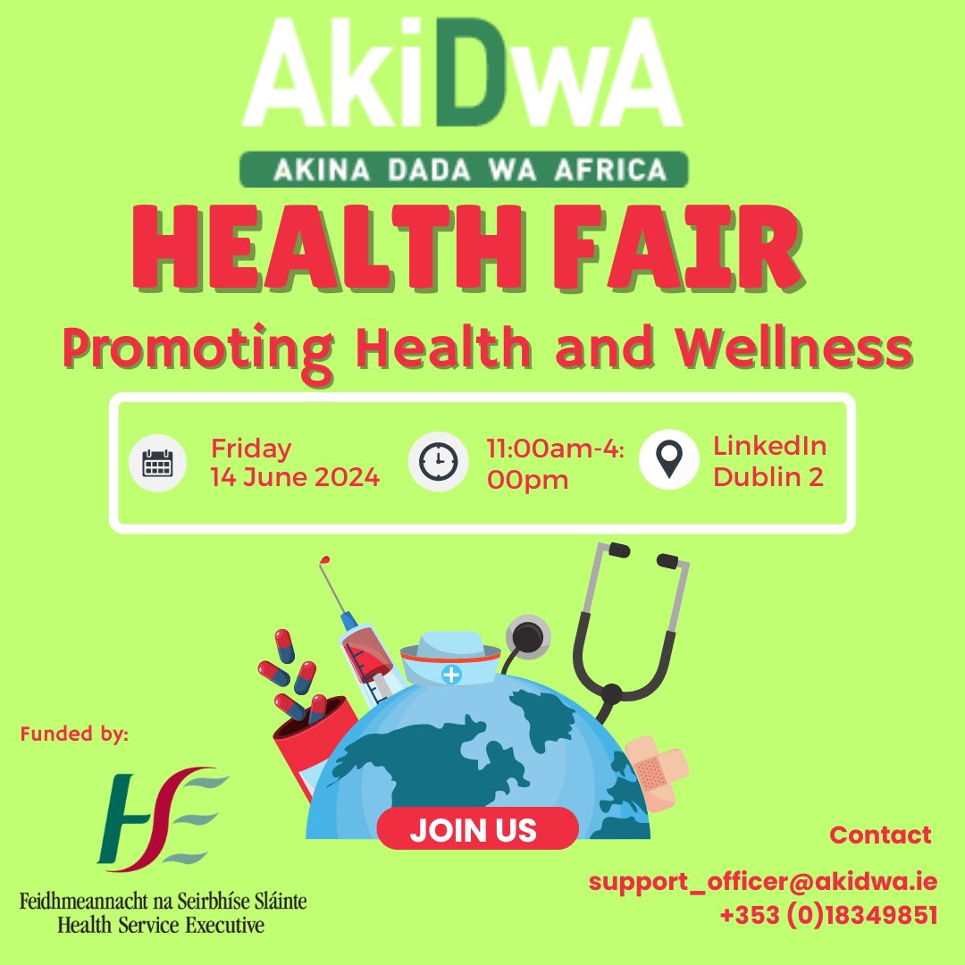 🌿Save the date !! Join us at our first Health Fair for 2024! 🌿Get ready for a day dedicated to your health filled with health screenings, vital information, and support for physical, mental, and social well-being. We’re proud to partner with LinkedIn for this event. June 14th