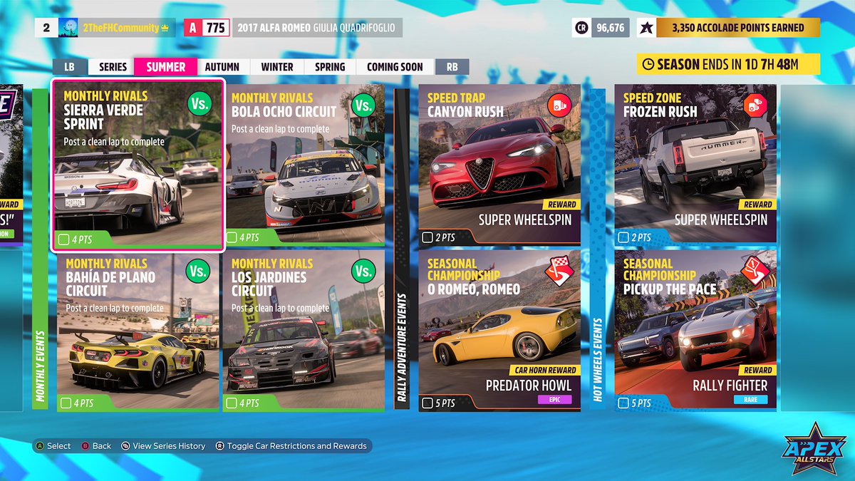 ForzaHorizon tweet picture