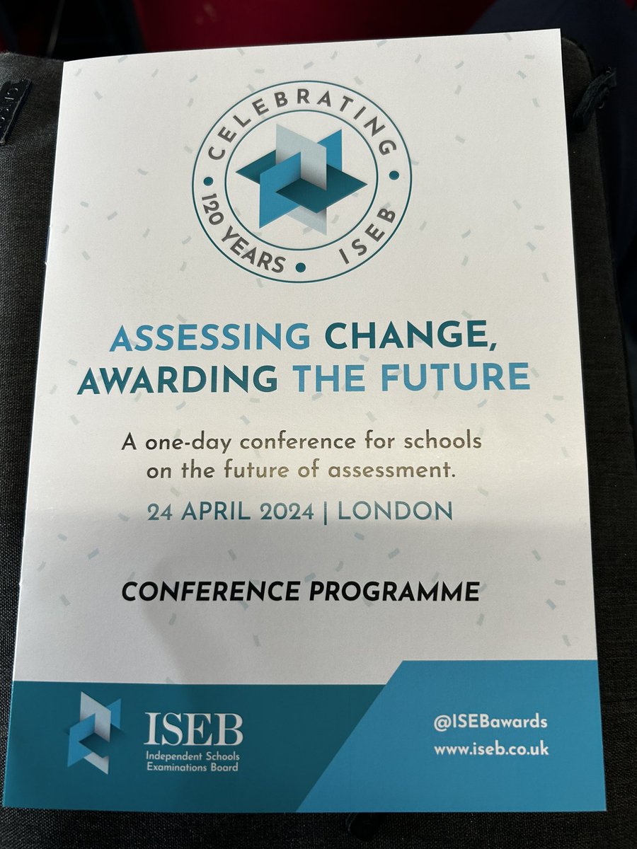 A great day with @ISEBawards discussing all this assessments. @LucasLearn @AQA @miriched