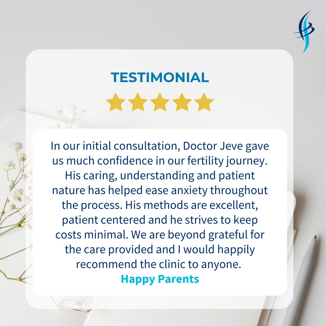 Thank you for trusting us with your fertility journey & for allowing us to be a part of this special chapter.

​#p4fertilityclinic #testimonial #fertility #fertilityclinic #fertilityexpert #fertilityjourney #fertilityclinicuk #fertilitytreatment #birmingham #gratitude