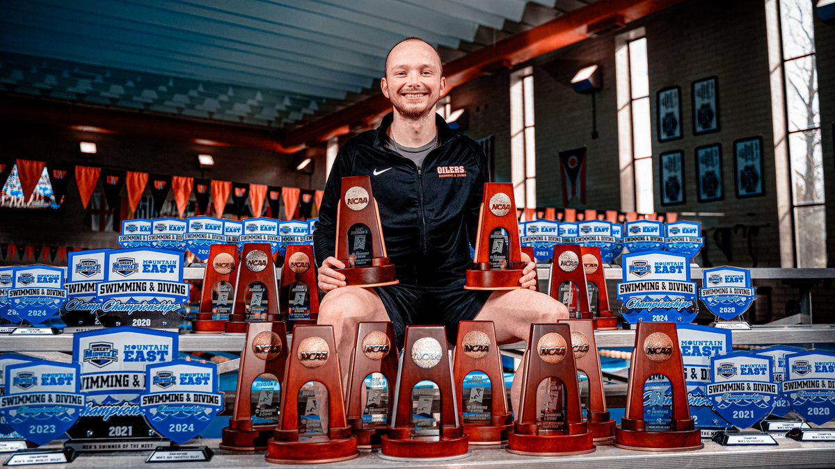 When Tim Stollings leaves Findlay this spring, he does so as the most decorated athlete to ever wear the Orange and Black. But his legacy includes more than awards... 👇👇👇 🌊: findlayoilers.com/news/2024/4/29…