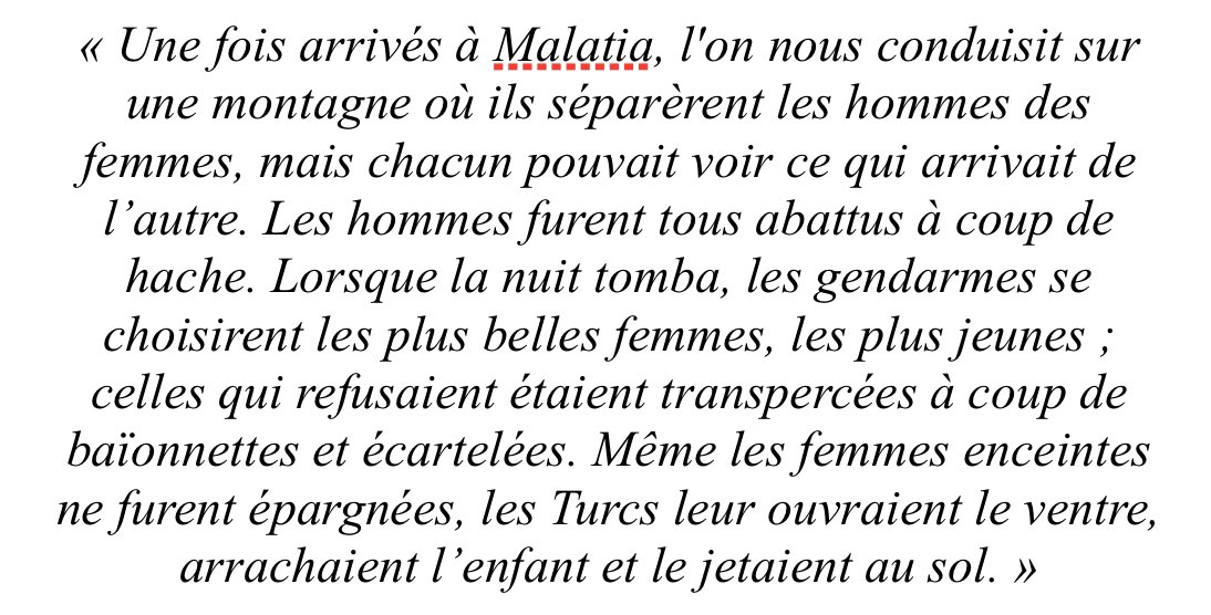 Témoigne de Christine Terzibachian sur le #GenocideArmenien 🇦🇲

Âmes sensibles s’abstenir