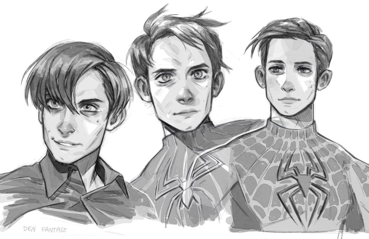 some Tobey’s spidey sketches from a while ago 🕸️🖤

#SpiderMan #SpiderManNoWayHome #ArtistOnTwitter