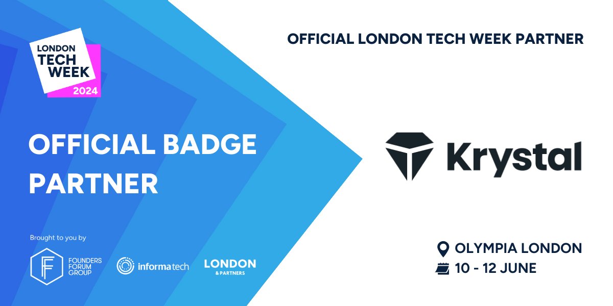 @KrystalHosting is #LondonTechWeek's Official Badge Partner for 2024 🎊🎫

Specialising in web hosting, cloud services, and more, they're powered by 100% renewable energy.

🎟️ Visit their booth this 10-12 June at Olympia London -> spr.ly/6011boAyB

#LTW24 #Partner #Climate