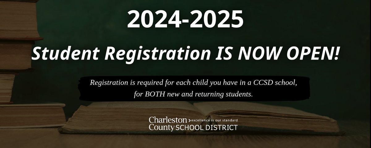 CCSD has opened enrollment to FIVE-YEAR-OLD students for kindergarten for the 2024-2025 school year. Students must be 5 by September 1, 2024. Registration is open for the remainder of the current school year and throughout the summer online. ccsdschools.com/registration