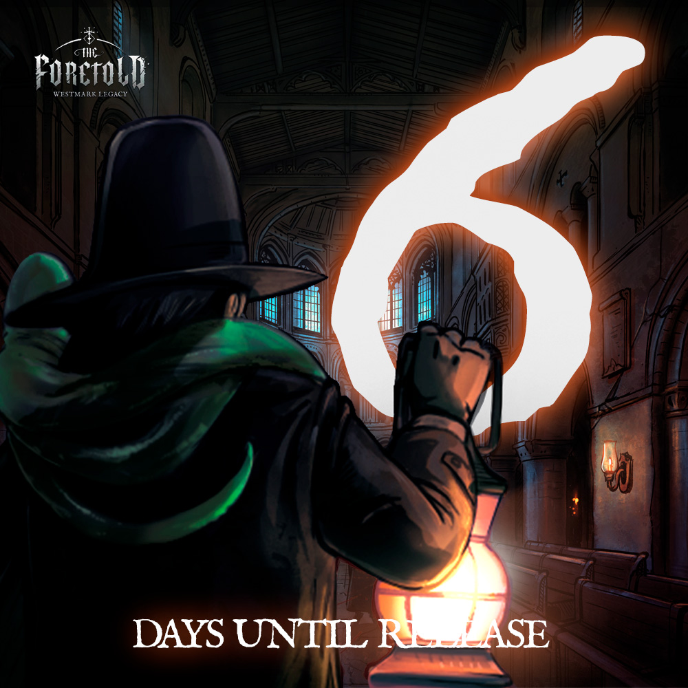 Crytivo's tweet photo. 6️⃣ DAYS LEFT 🕯
Did you know in The Foretold: Westmark Legacy, you can periodically perform skill checks as you level up in either mind, body, or soul with persona points?💫
Check on #Steam and Whishlist!
#TheForetold #WestmarkLegacy #Lovecraft #HorrorGames #IndieGameDev https://t.co/GDAcJaupFu