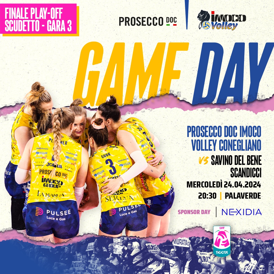 Prosecco Doc Imoco Volley tweet media