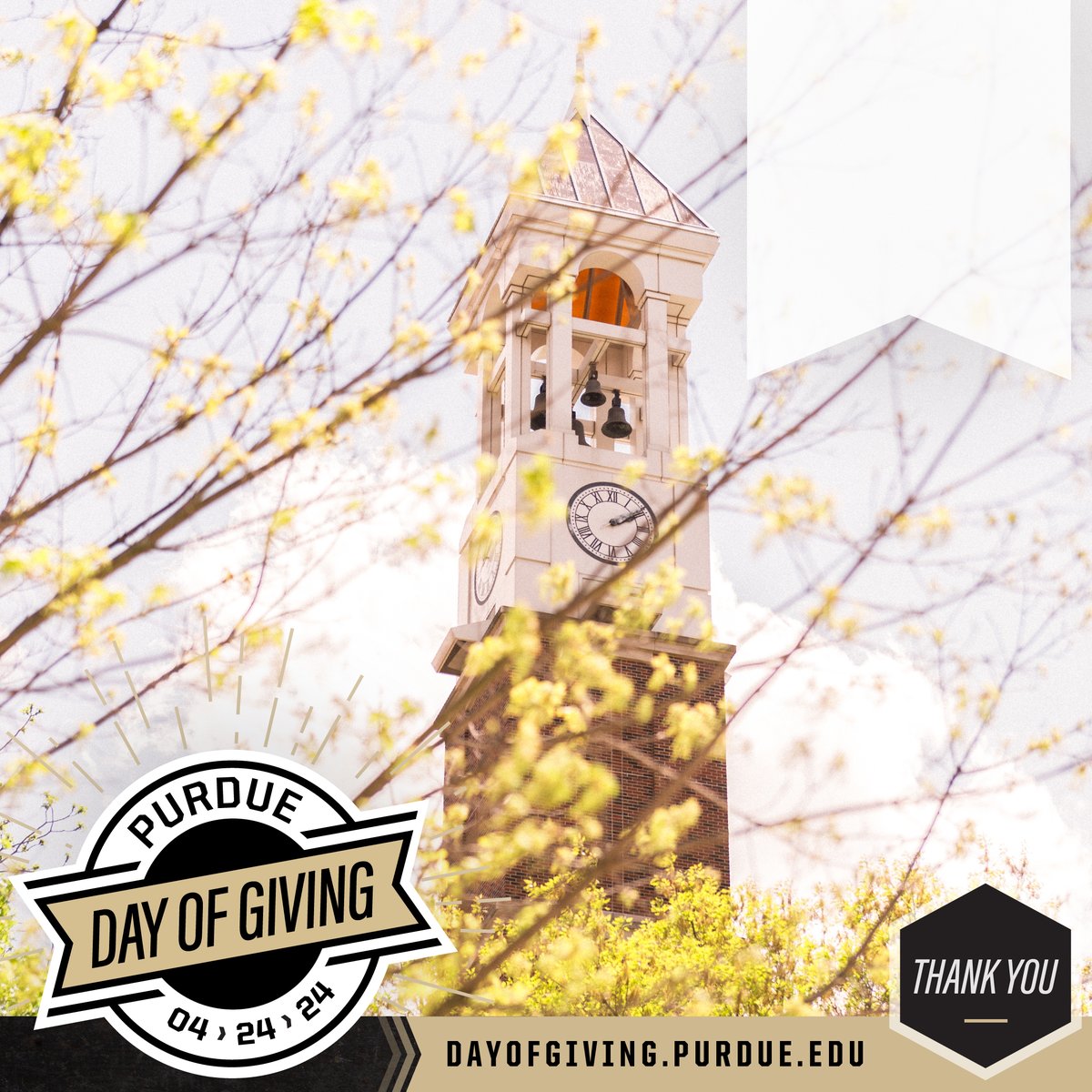 We are ever grateful to Abraham (PhD HHS ’67, MS HHS ’65) and Carmen Tesser for their commitment of a generous gift to @Purdue_PsychSci for #PurdueDayofGiving.