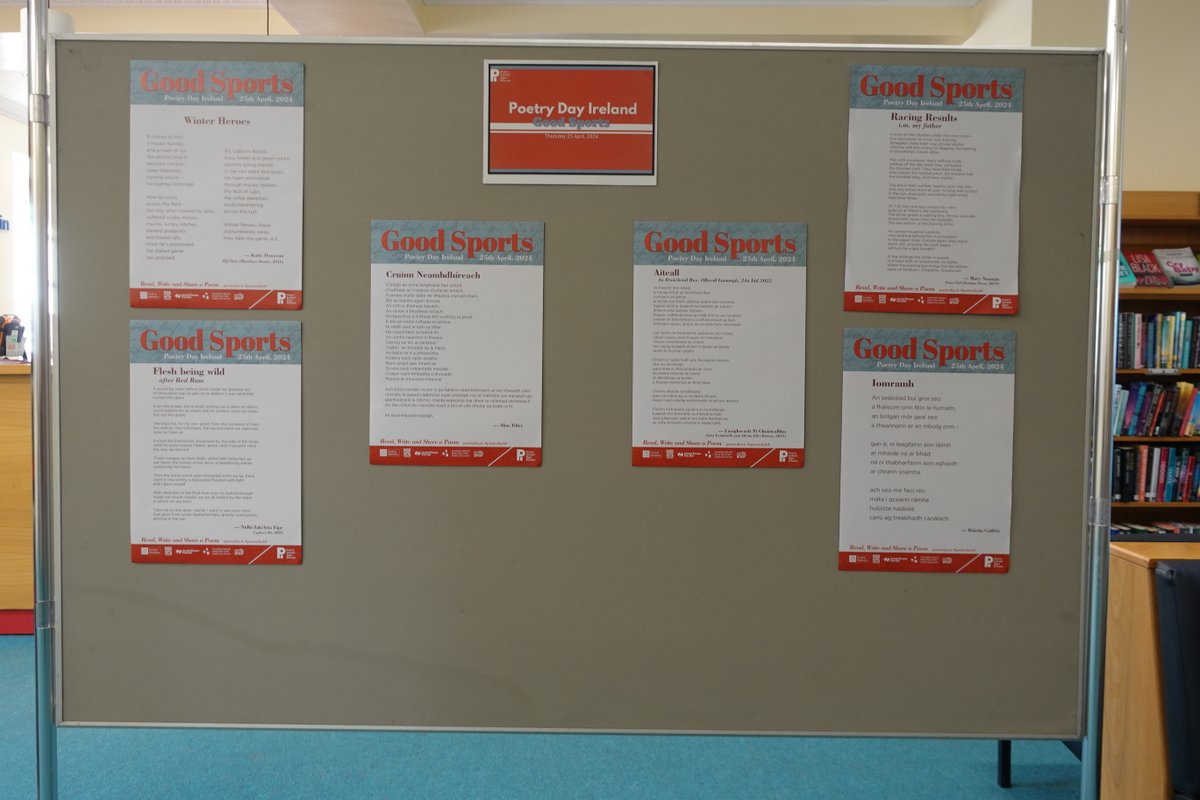 Call into #Roscommon Library and check out the poems on display for #PoetryDayIreland! ✍📜

@roscommoncoco @poetryireland #Roscommon #PoetryDayIRL