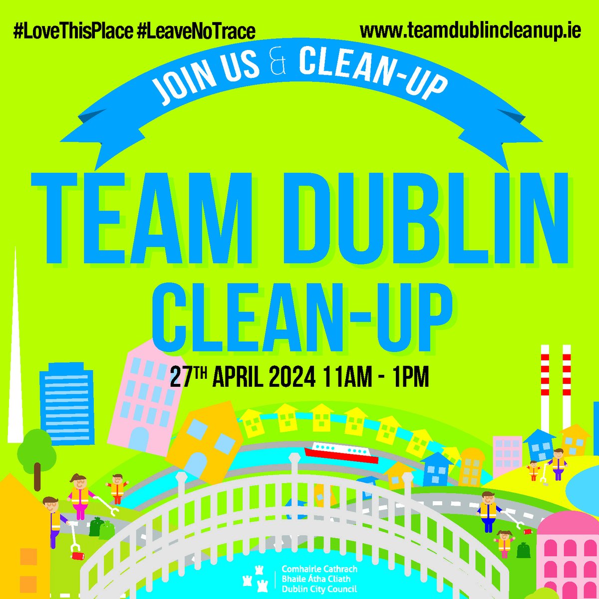 Donnybrook Tidytowns are participating in the Team #Dublin Cleanup this Saturday 27th April 2024. Meeting at the Plaza #Donnybrook 11am. All welcome and new volunteers urgently required. #LoveThisPlace #LeaveNoTrace
