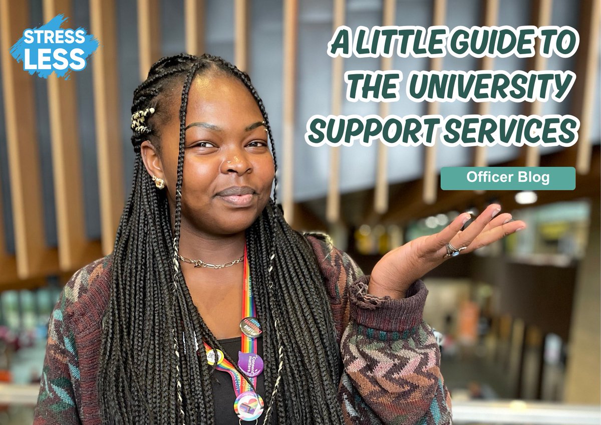 Brookes Union (@brookesunion) on Twitter photo It's important to make sure you have as much support as possible during this assessment period.
VP Liberation & Community Erika has written a little guide, to help you navigate the support services available at <a href="/oxfordbrookes/">Oxford Brookes</a>.
📖 brookesunion.com/article/stress… It's important to make sure you have as much support as possible during this assessment period.
VP Liberation & Community Erika has written a little guide, to help you navigate the support services available at <a href="/oxfordbrookes/">Oxford Brookes</a>.
📖 brookesunion.com/article/stress…