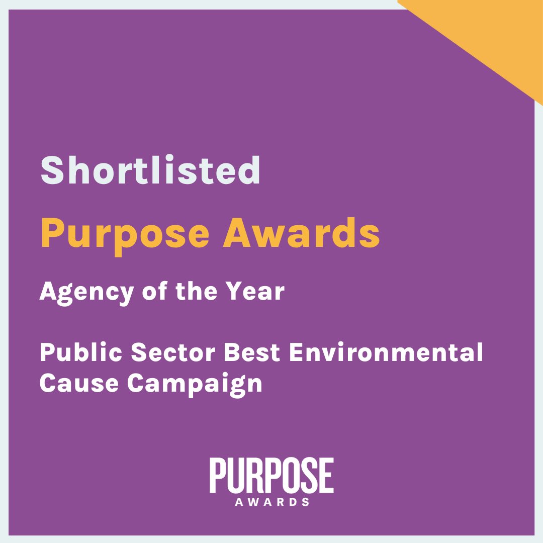 Barley Communications (@barleycomms) on Twitter photo We're so proud to be nominated for TWO Purpose Awards at <a href="/PurposeAwdsEMEA/">Purpose Awards EMEA</a>:
⭐Agency of the Year
⭐Public Sector Best Environmental Cause Campaign with <a href="/suffolkrecycle/">Suffolk Recycling</a> for #ShakeItOut
Fingers crossed for a win! 🏆
#PurposeAwardsEMEA We're so proud to be nominated for TWO Purpose Awards at <a href="/PurposeAwdsEMEA/">Purpose Awards EMEA</a>:
⭐Agency of the Year
⭐Public Sector Best Environmental Cause Campaign with <a href="/suffolkrecycle/">Suffolk Recycling</a> for #ShakeItOut
Fingers crossed for a win! 🏆
#PurposeAwardsEMEA