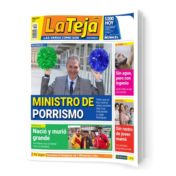 La portada de La Teja hoy