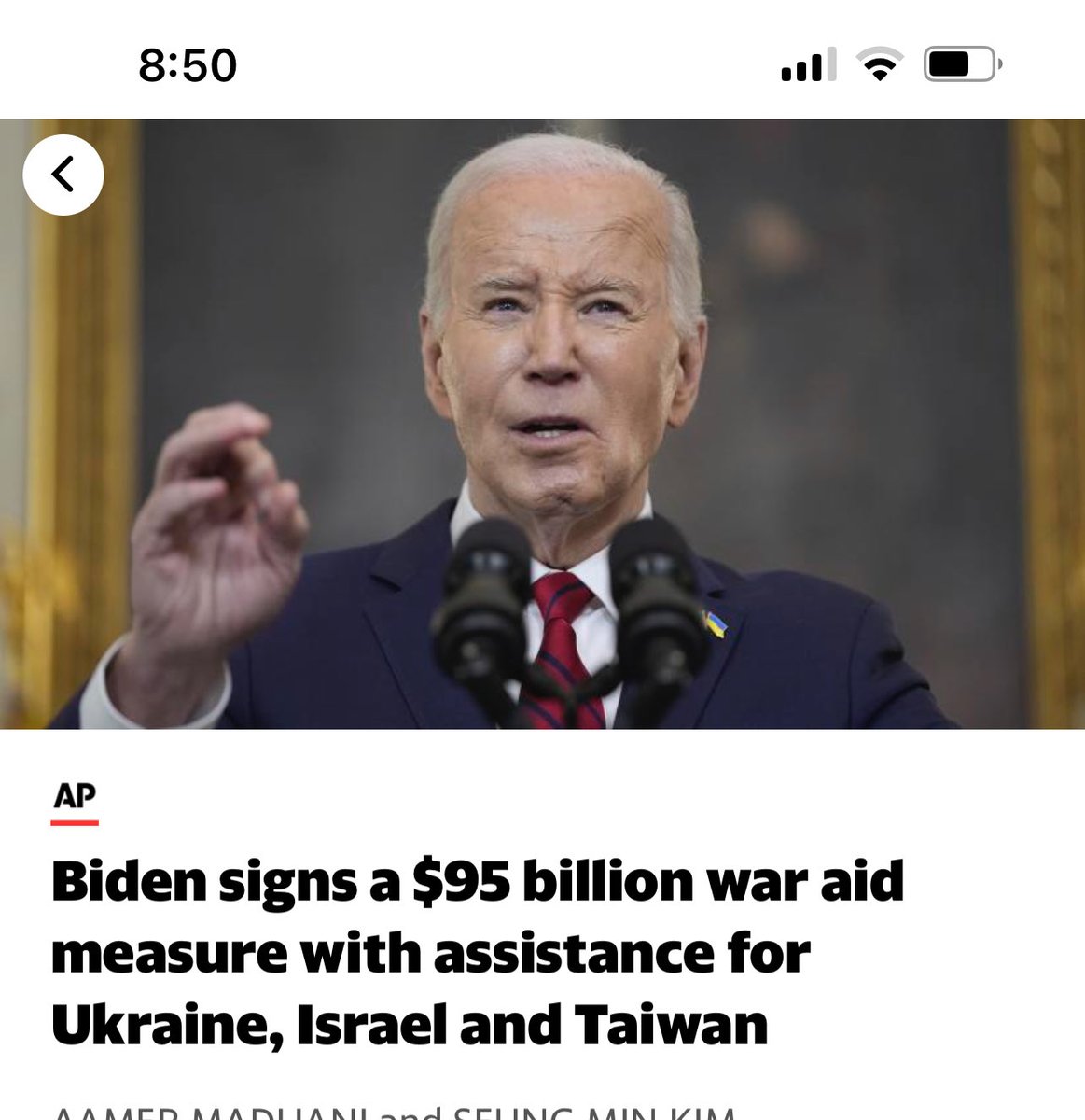 If you want to really understand who is running and ruining our congress and our federal government look no further than this right here👇 Zero dollars to the American people & $95 billions to the Khazarian Kingdom and Isgail. Enjoy it Suckers