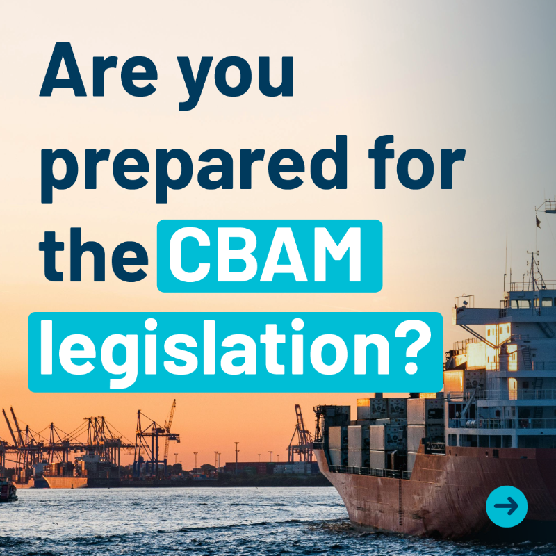 MarineShift360's tweet photo. Are you ready for the European Carbon Border Adjustment Mechanism (#CBAM)? Prepare by understanding #supplychain emissions, reducing #carbonfootprint, &amp; adopting data-driven #sustainability practices. Learn more below &amp; discover how #MarineShift360 can help the #marineindustry🚢