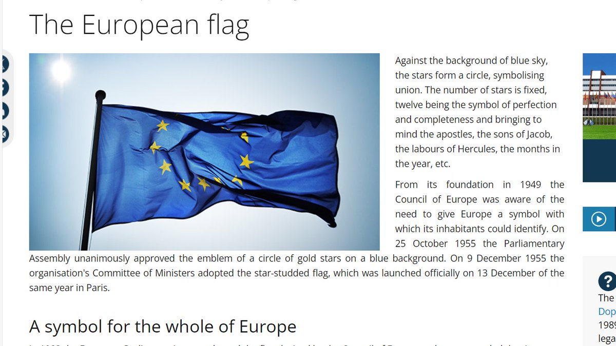 🚨🚨'In today's let me continue to be incredibly stupid': The flag is also Council of Europe's flag of which the UK is a member. The flag is also the Council of Europe's flag of which the UK is a member. The flag is also the Council of Europe's flag of which the UK is a member.👇