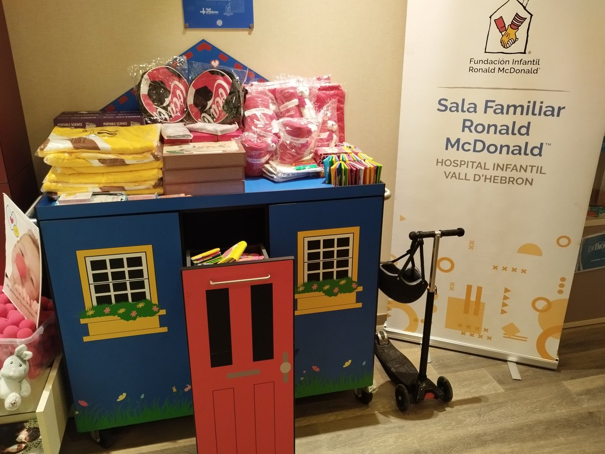 Una tarda molt especial com a voluntari amb els nens ingressats a <a href="/vallhebron/">Vall d'Hebron</a>. Gràcies <a href="/SFRValldHebron/">Sala Familiar Ronald McDonald Vall D'Hebron</a> per aquesta iniciativa i poder participar.