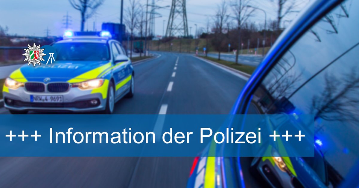 +++ Aktuelle Information +++

In Folge eines Blitzeinschlags kommt es derzeit in #Bochum, #Herne und #Witten zu Ausfällen der Ampelanlagen. 
Fahren Sie vorsichtig!

#PolizeiNRW #Verkehr