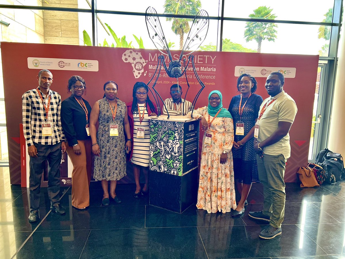 fa2bfaal's tweet photo. Exited to participate in the MIM society 8th #PAMC2024 in #kigali, where I showcased my MSc project on innovative field-based methods for testing drug sensitivity in malaria parasites. Learning from esteemed malaria researchers has been enlightening.#MIM2024 #AfricaEndingMalaria https://t.co/eR7yXdQTwk