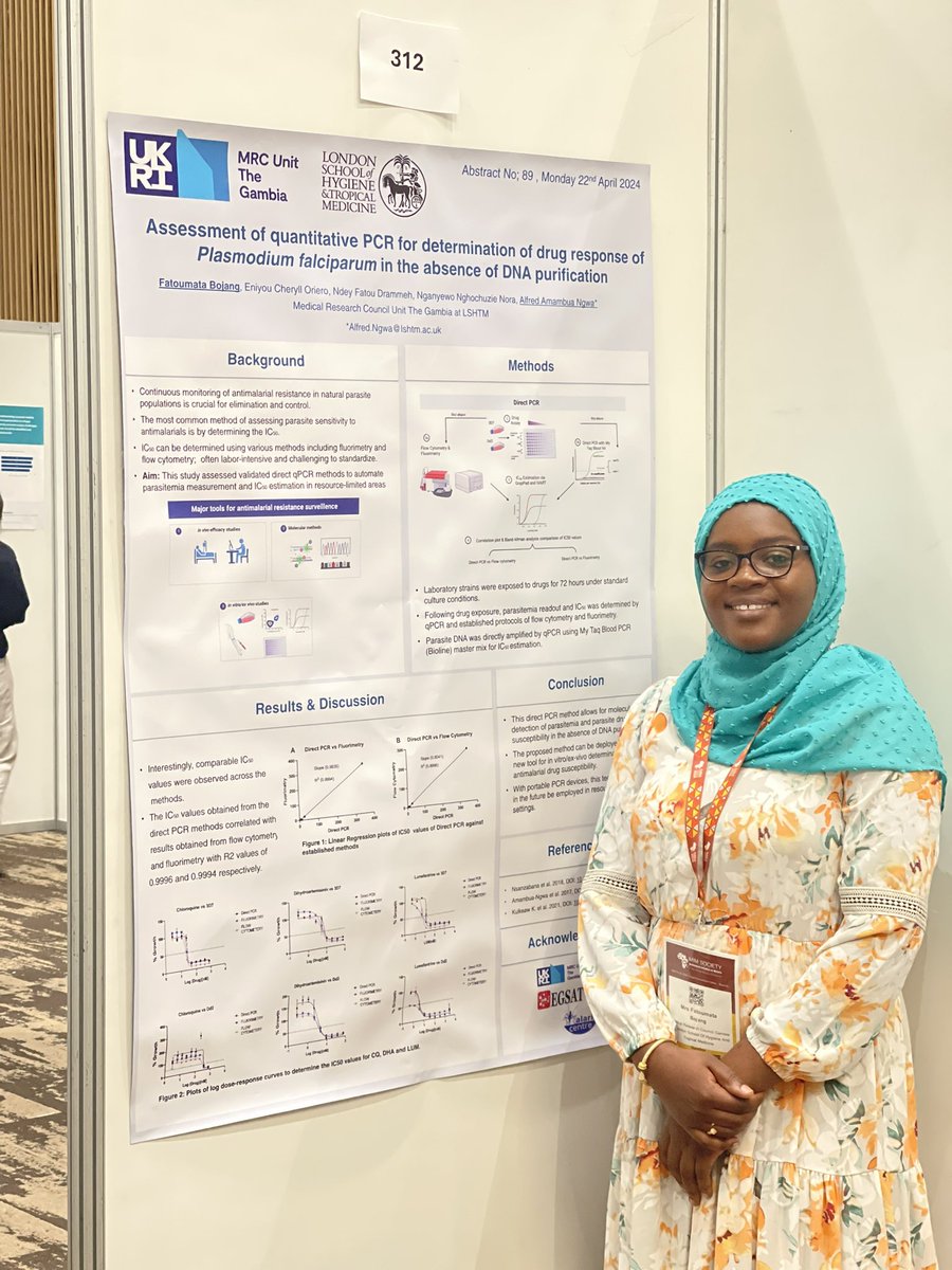 fa2bfaal's tweet photo. Exited to participate in the MIM society 8th #PAMC2024 in #kigali, where I showcased my MSc project on innovative field-based methods for testing drug sensitivity in malaria parasites. Learning from esteemed malaria researchers has been enlightening.#MIM2024 #AfricaEndingMalaria https://t.co/eR7yXdQTwk