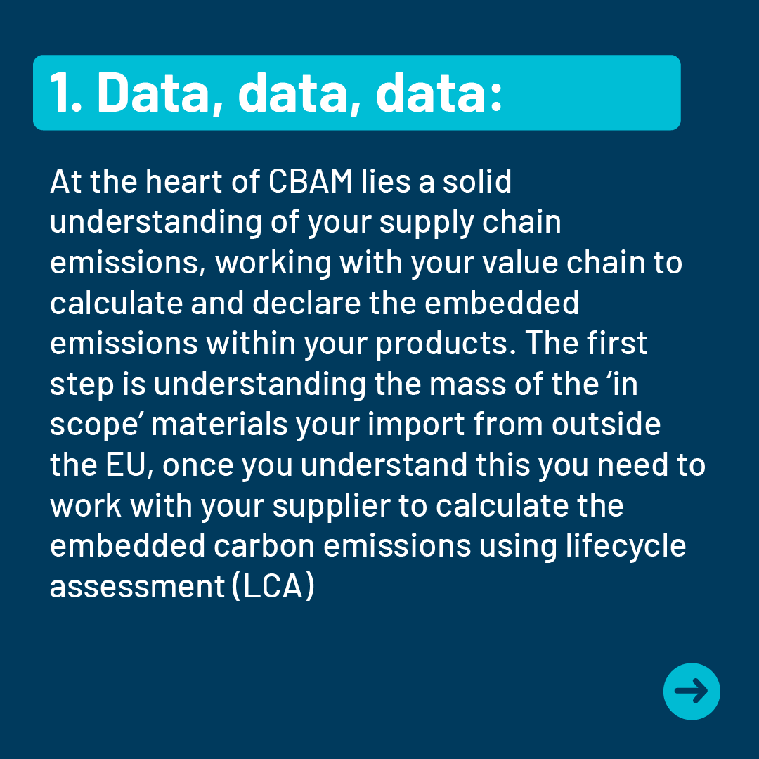 MarineShift360's tweet photo. Are you ready for the European Carbon Border Adjustment Mechanism (#CBAM)? Prepare by understanding #supplychain emissions, reducing #carbonfootprint, &amp; adopting data-driven #sustainability practices. Learn more below &amp; discover how #MarineShift360 can help the #marineindustry🚢