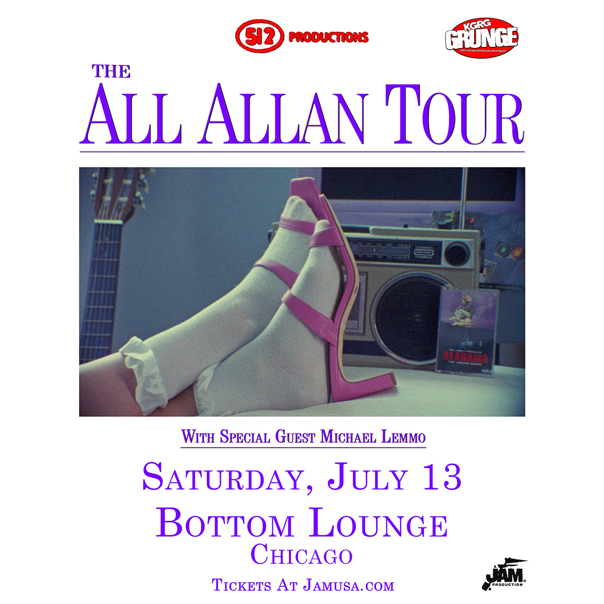 Just Announced: Fresh off the release of his highly anticipated 'Chapter Two,' @allanrayman returns to Chicago for the All Allan Tour on Saturday, July 13 at Bottom Lounge! Get tickets this Friday at 9am: bit.ly/allanrayman-07…