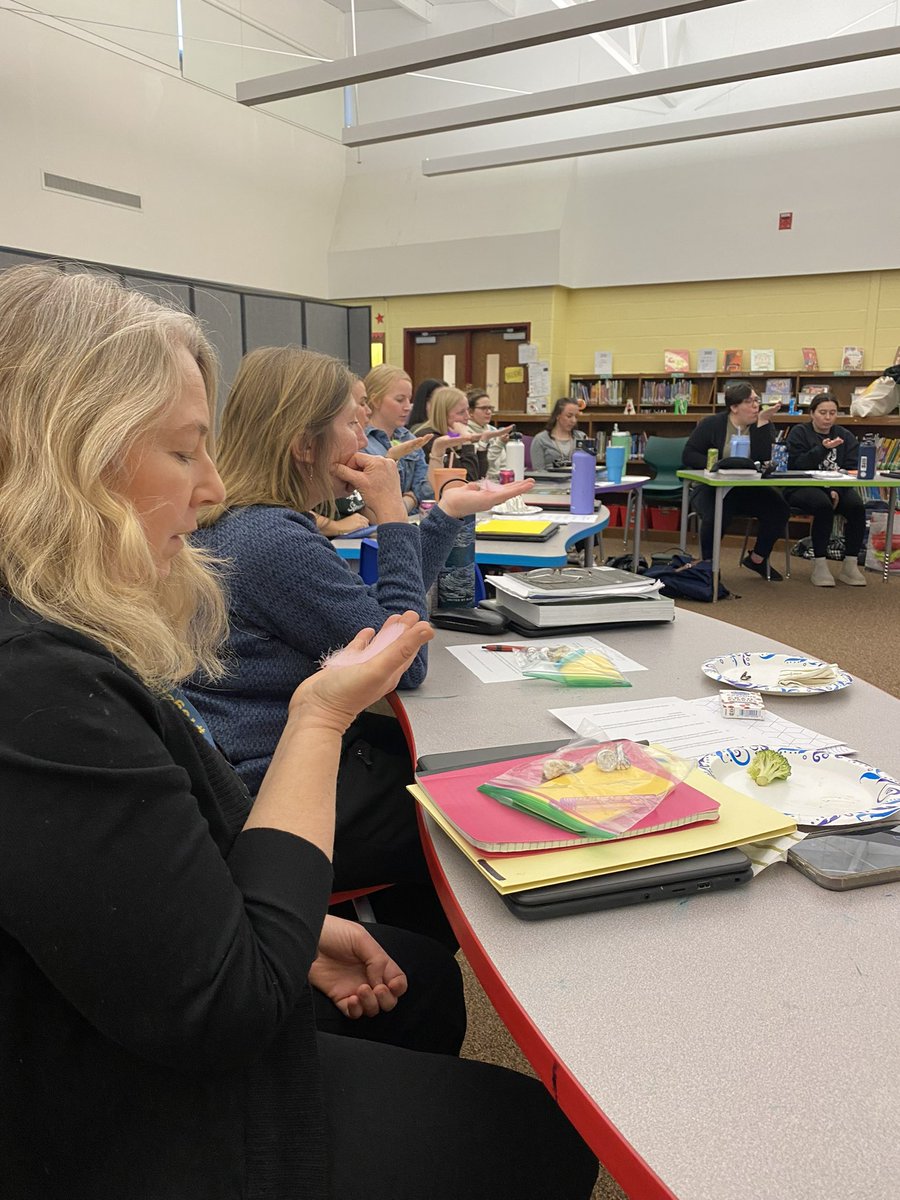 Jessica Myers (@fcpsmsmyersel) on Twitter photo Champion the Whole Teacher class #3! ๐ฉ๐ปโ๐ซSit & Stretch led by 2 Health Nuts & Mindfulness led by @AnnWorkmeister! HES Staff learned strategies to focus on the present to increase calm and reduce stress & anxiety! Such a powerful & fun class! Thanks Ann! ๐๐ป๐ง๐ปโโ๏ธ Champion the Whole Teacher class #3! ๐ฉ๐ปโ๐ซSit & Stretch led by 2 Health Nuts & Mindfulness led by @AnnWorkmeister! HES Staff learned strategies to focus on the present to increase calm and reduce stress & anxiety! Such a powerful & fun class! Thanks Ann! ๐๐ป๐ง๐ปโโ๏ธ