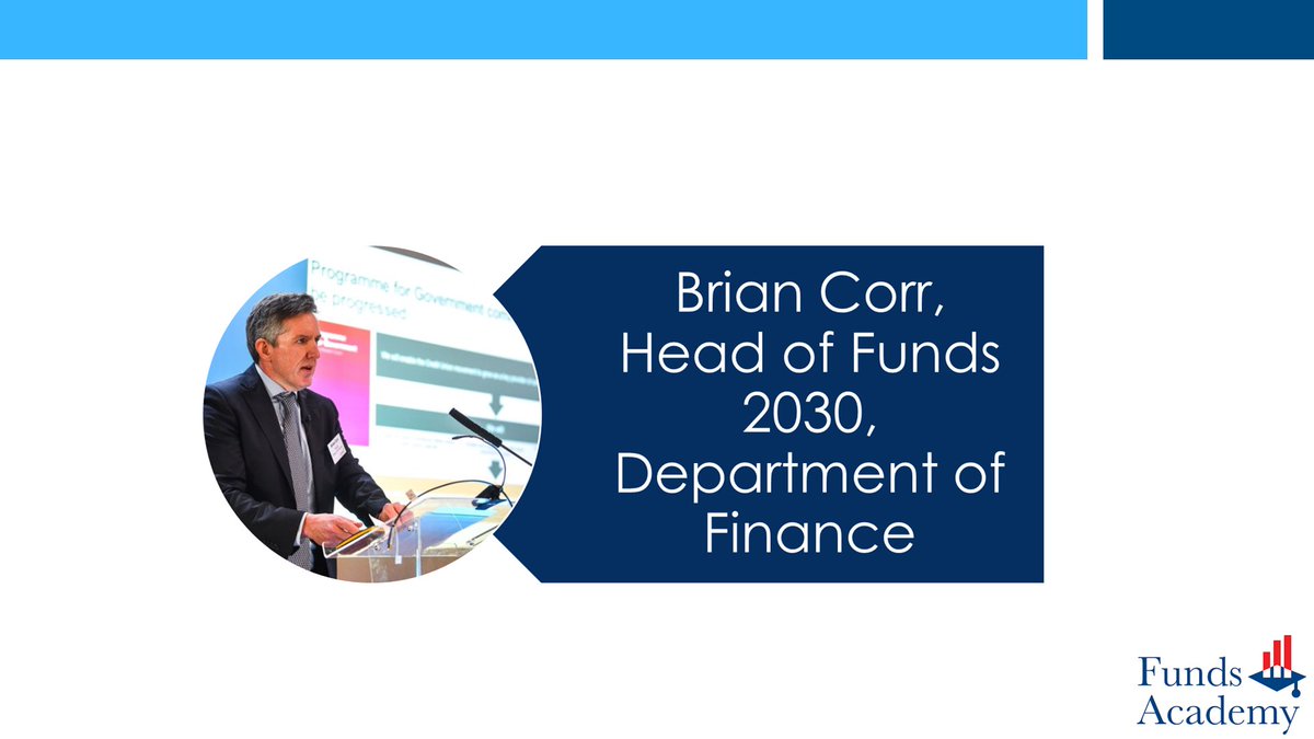 Very interesting to hear from Brian Corr <a href="/IRLDeptFinance/">Department of Finance</a> on the work achieved to date on the Department of Finance review of Ireland’s funds sector: Funds Sector 2030: A Framework for Open, Resilient &amp; Developing Markets.

 #itsFUNDamental2024