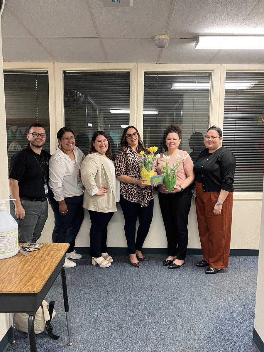 Happy Administrative Professionals’ Day to Martha, Laura, and Brenda!! Your dedication and work to ensure that our team efficiently meets the needs of our students, teachers, and families is so appreciated!! 💜 @Carminia_Moreno @natyaran0817 @mariearnmen @gracie_guerrero