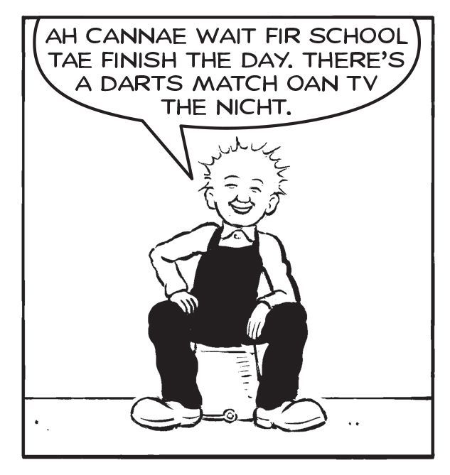 In this week's @Sunday_Post, it’s a struggle when it comes — tae Oor Wullie’s test on sums!