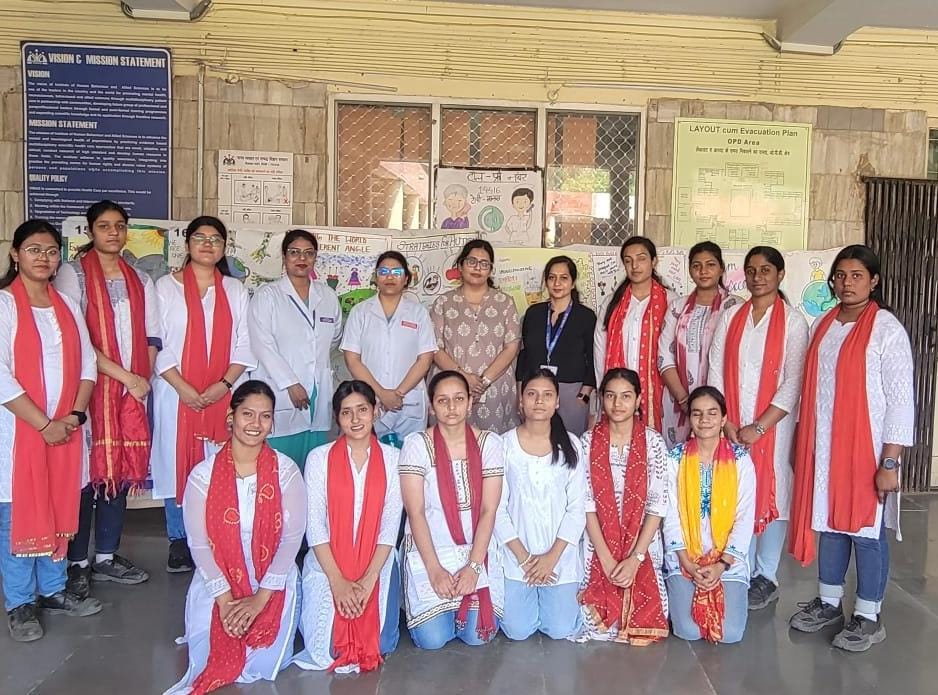 April 23: #IHBAS #इहबास Celebrating #AutismAwarenessMonth- Organized activities with St. Stephen College Nursing students! 🌟 Through a street play on autism, health talks, interactive learning from caregivers, and fun activities for kids in the ward! 💙 @DelhiIhbas @DrRKDhamija