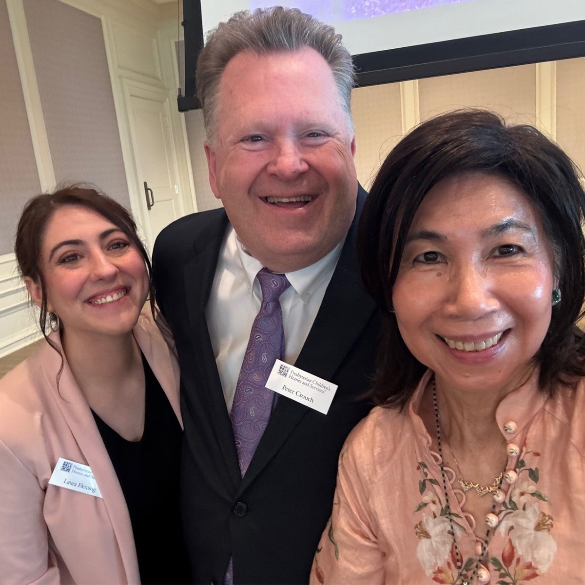 PCHASWay's tweet photo. Embracing the spirit of "Dare to Dream" at the Houston luncheon! ✨ Together, through your generosity and commitment, we're making dreams a reality. ☁️💜#PCHAS #DareToDream https://t.co/GzK7920MF6