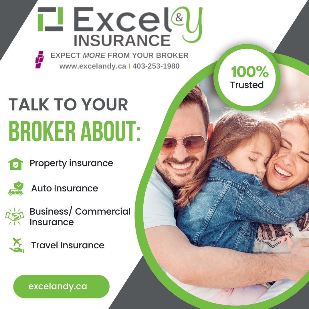 For all of life's stages and ages, there's an insurance plan that's right for you.

Visit our website 🌐 excelandy.ca
.
.
.
#ExcelAndY #yycinsurance #InsuranceBroker #CommercialInsurance #AutoInsurance #PropertyInsurance #TravelInsurance #ExpectMOREfromyourBroker