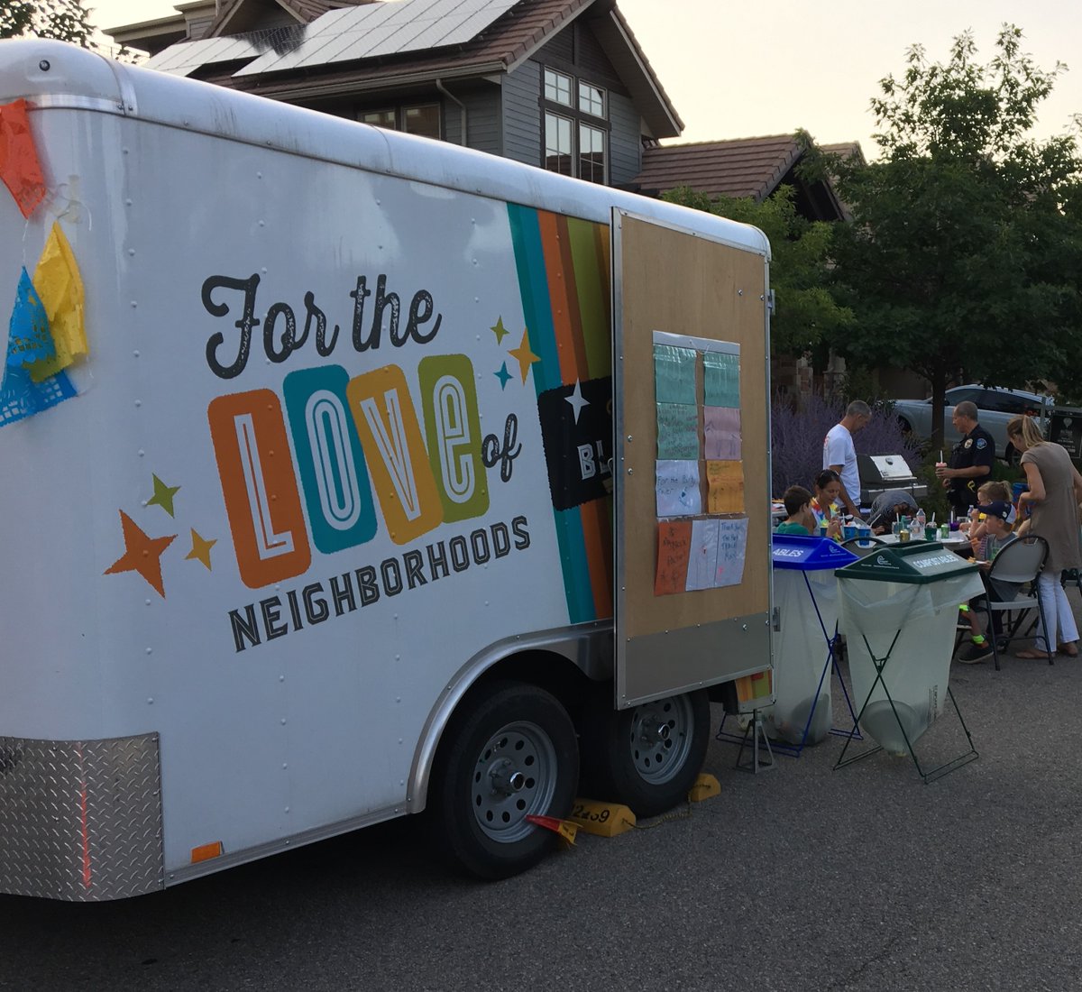 Want to host a block party in your neighborhood? You can reserve a free trailer full of supplies. A true 'party in a box'! 🎉 Weekends fill up fast! Reserve yours ASAP. Find out how: bldr.fyi/trailer