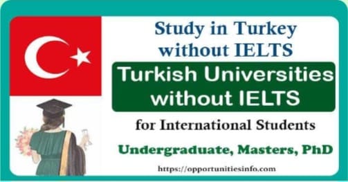 Study in Turkey without IELTS 2024/25 | Study in Turkish Universities

Apply Now: opportunitiesinfo.com/study-in-turke…

#opportunitiesinfo #scholarships2024 #scholarships2025 #studyineurope #turkey #fullyfundedscholaships #scholarshipswithoutielts #turkishuniversities #studyabroad #